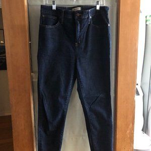 Women's Madewell High Rise Denim Jeans Size 32